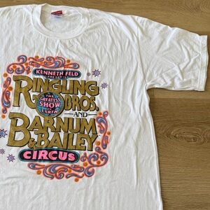 Vintage 90s Ringling Bros. and Barnum & Bailey Circus Single Stitch Tshirt